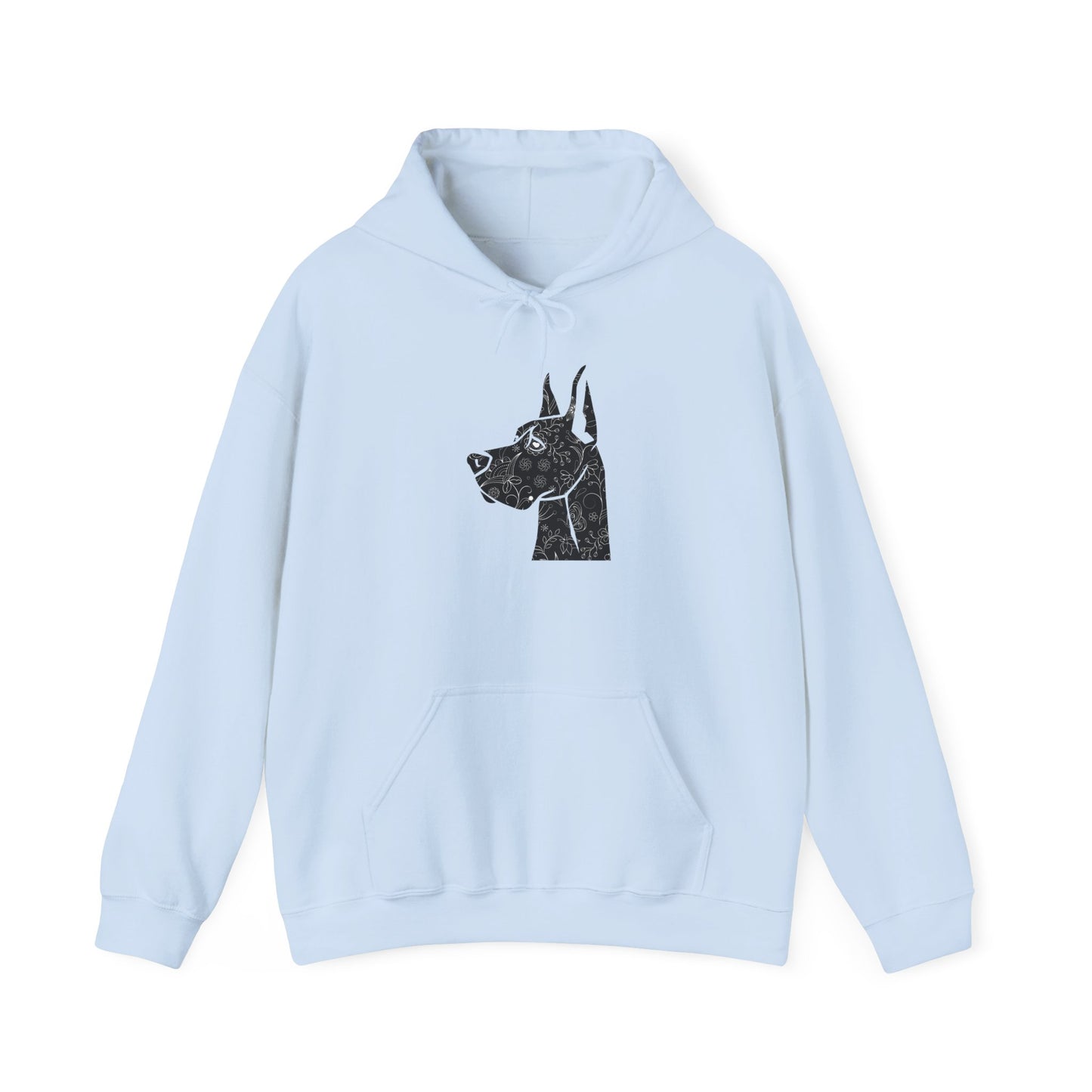 Flower Power Great Dane - Unisex Heavy Blend™ Hooded Sweatshirt