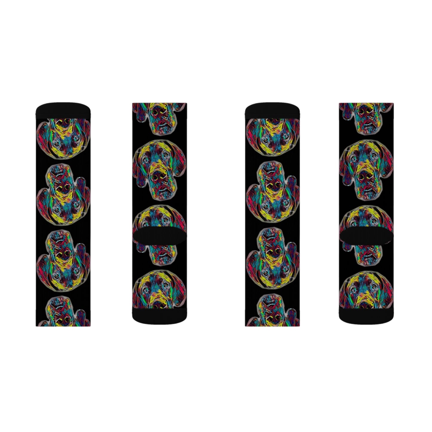 Colorful Great Dane Socks