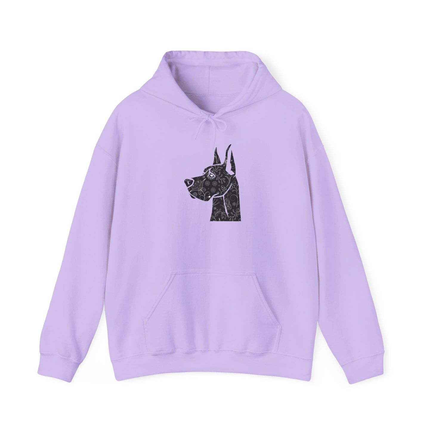 Flower Power Great Dane - Unisex Heavy Blend™ Hooded Sweatshirt