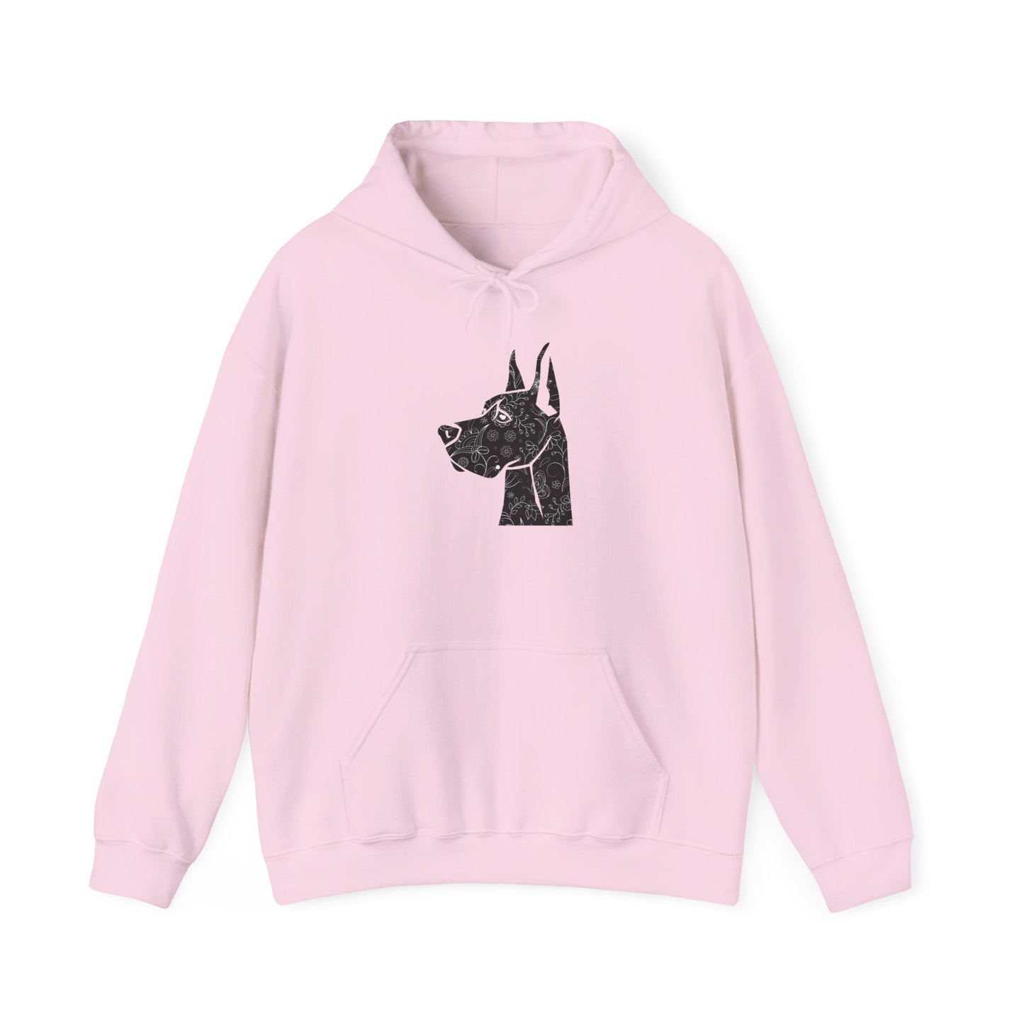 Flower Power Great Dane - Unisex Heavy Blend™ Hooded Sweatshirt