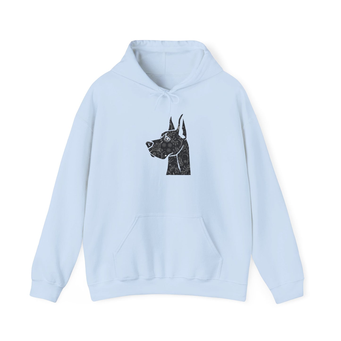 Flower Power Great Dane  - Unisex Heavy Blend™ Hooded Sweatshirt