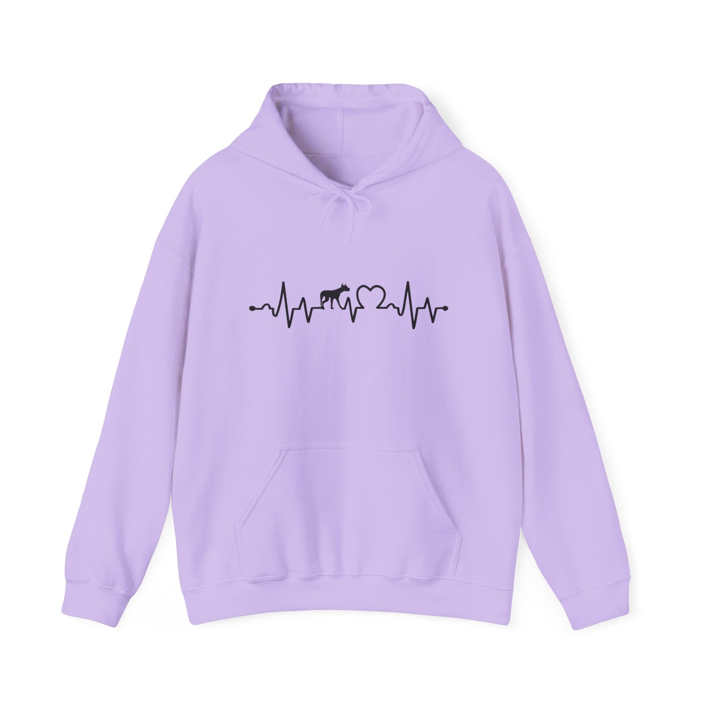 Great Dane Heartbeat Unisex Heavy Blend™ Hooded Sweatshirt