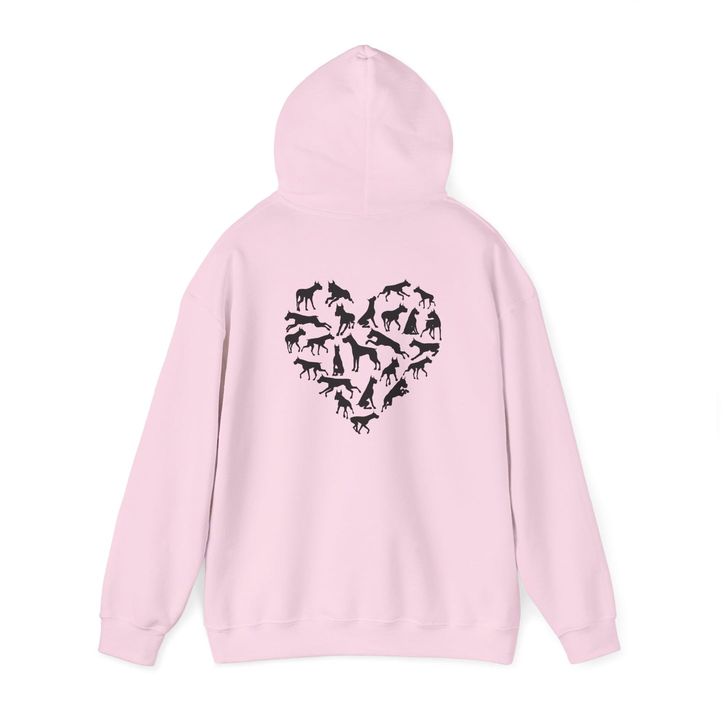 Great Dane Heartbeat Unisex Heavy Blend™ Hooded Sweatshirt