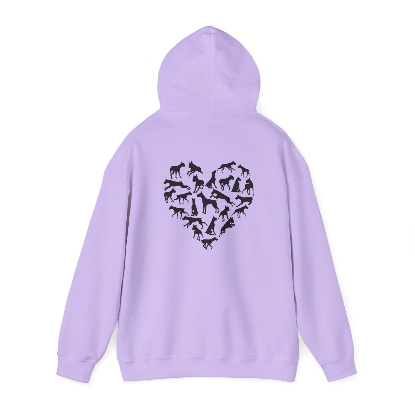 Great Dane Heartbeat Unisex Heavy Blend™ Hooded Sweatshirt