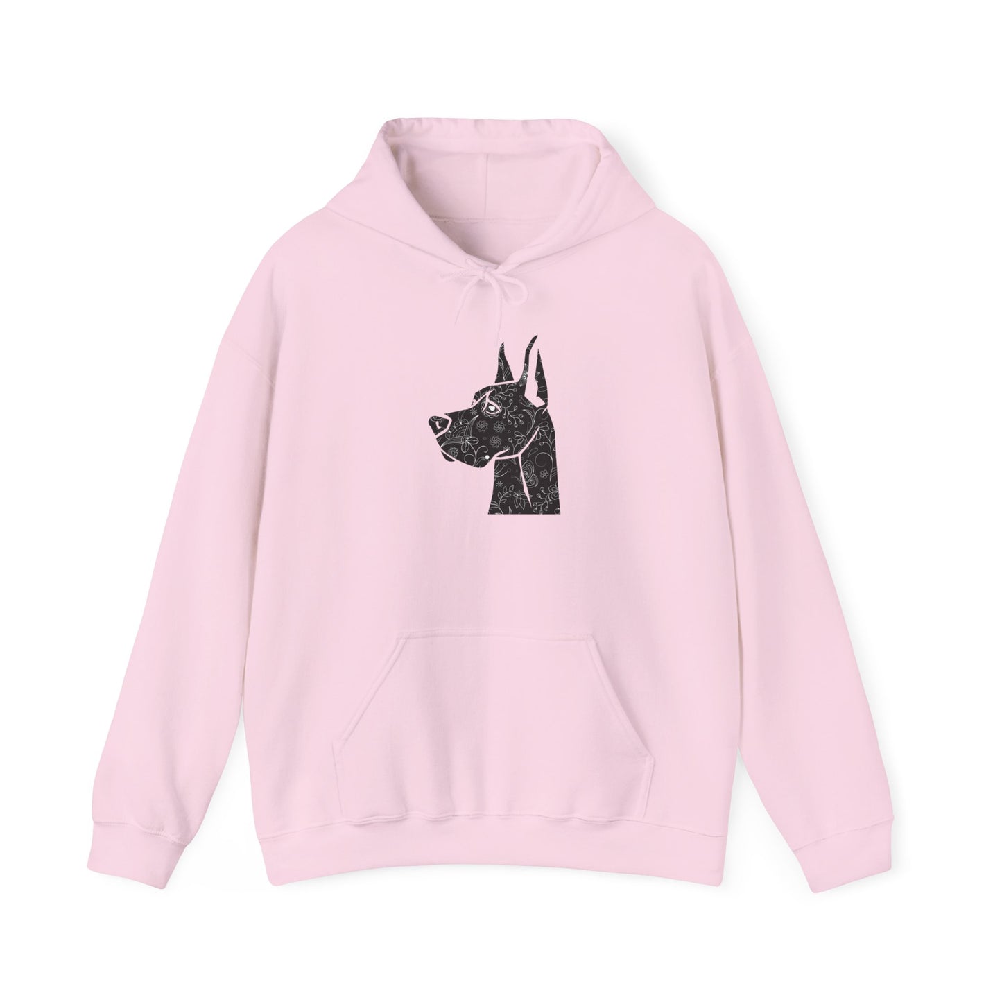 Flower Power Great Dane  - Unisex Heavy Blend™ Hooded Sweatshirt