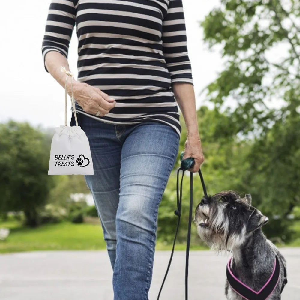 Personalized Portable Dog Food Bag