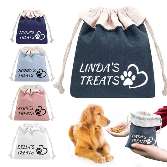 Personalized Portable Dog Food Bag