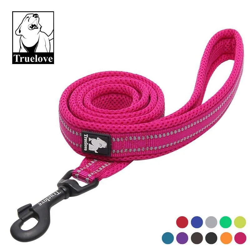 3M Reflective Nylon Padded Mesh Dog Leash