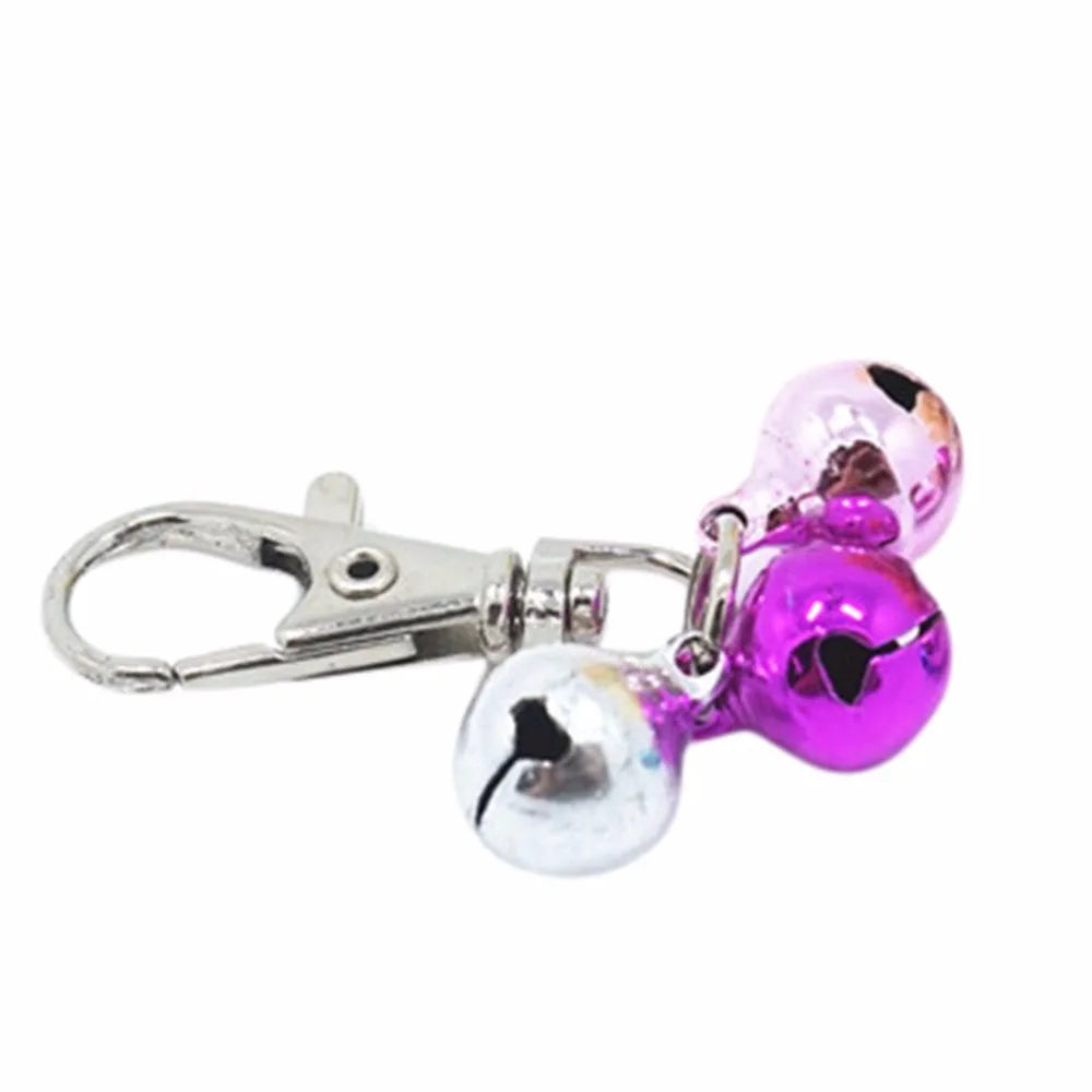 1PCS Pet Dog Cat Collar Bell DIY Accessories For Collar Loud Bell kitten Safety Random