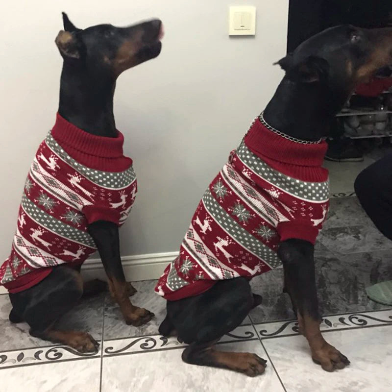 Big Dog Sweater for Large Dogs Winter Pet Clothes