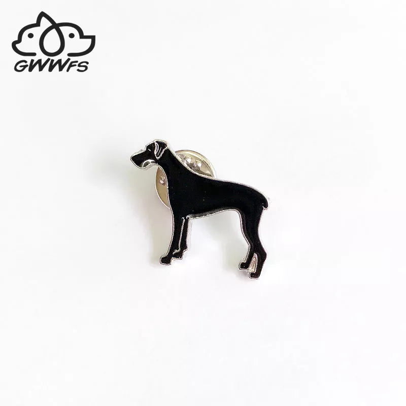 Great Dane Brooches