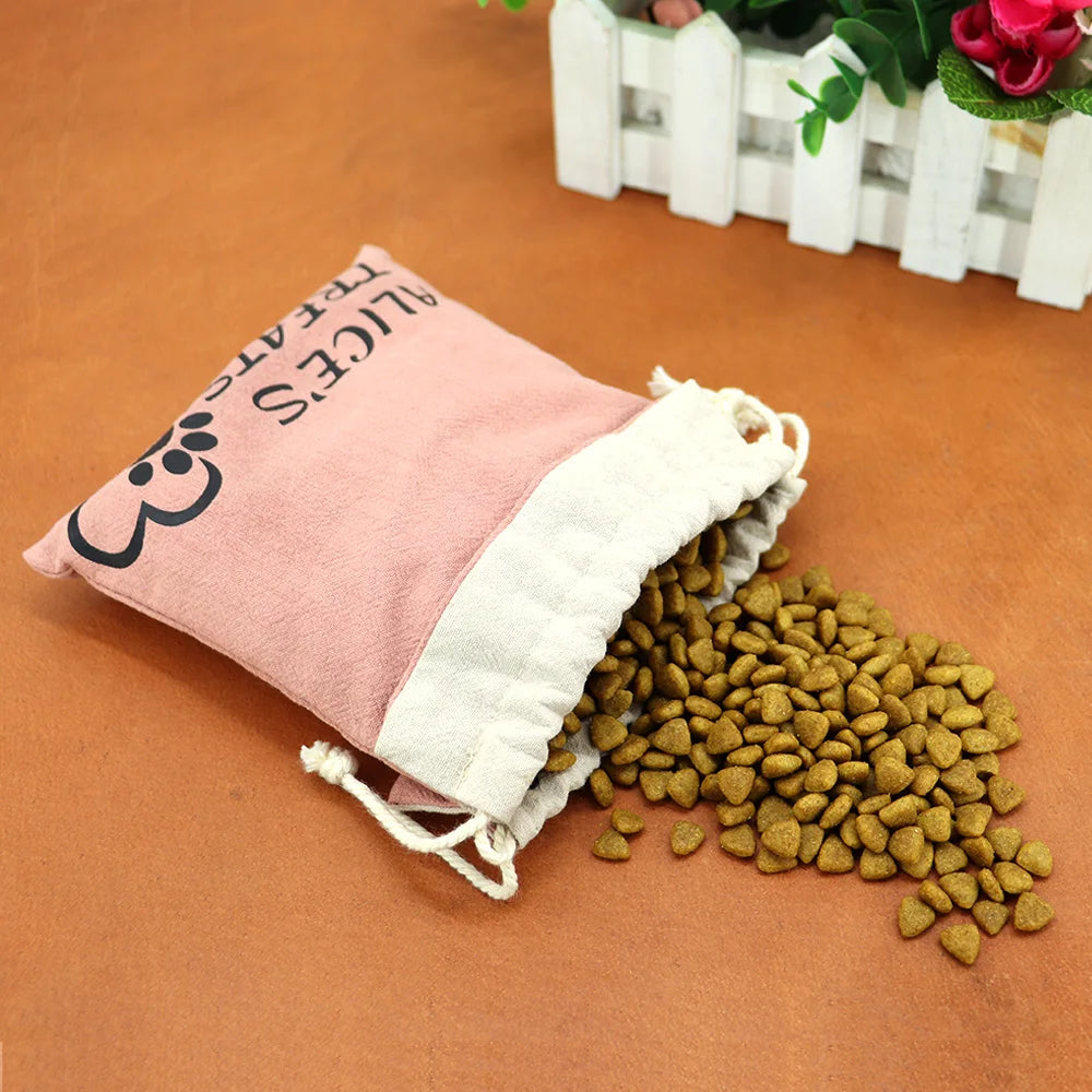 Personalized Portable Dog Food Bag