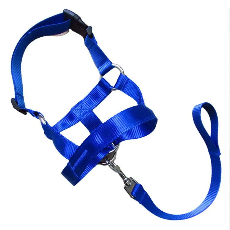 Dog Halter Training Collar Nylon Breakaway Gentle Leader Harness