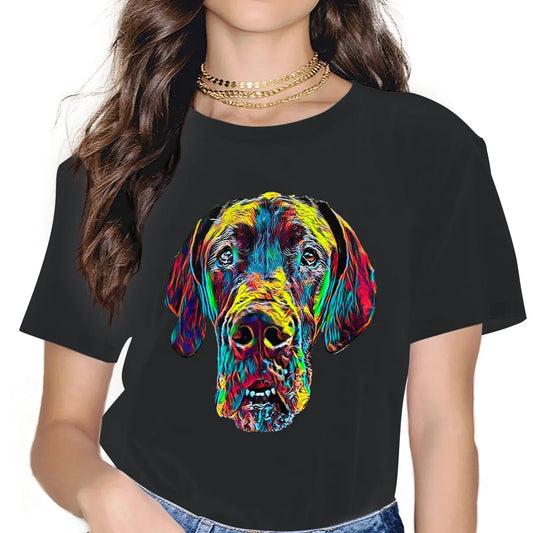 Great Dane T-Shirt Colorful Art