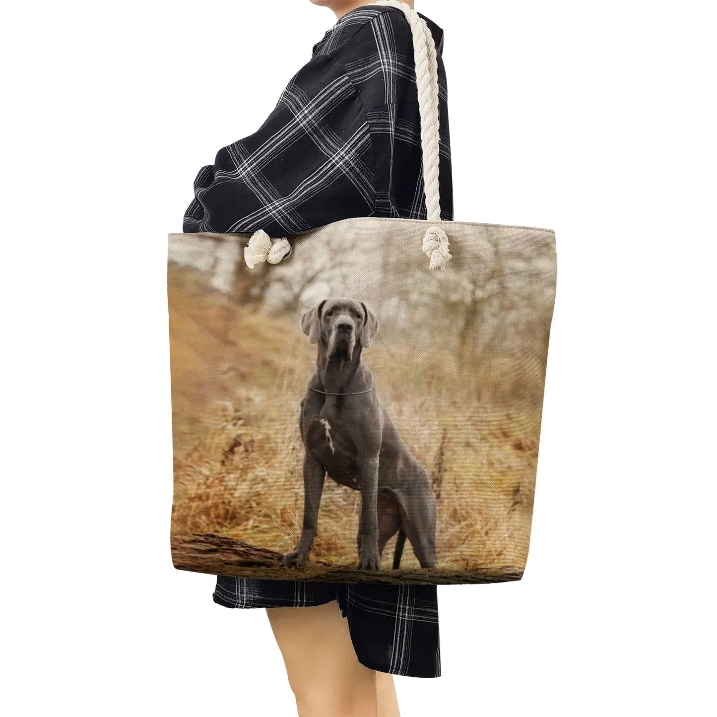 Great Dane Printed Shoulder Bag