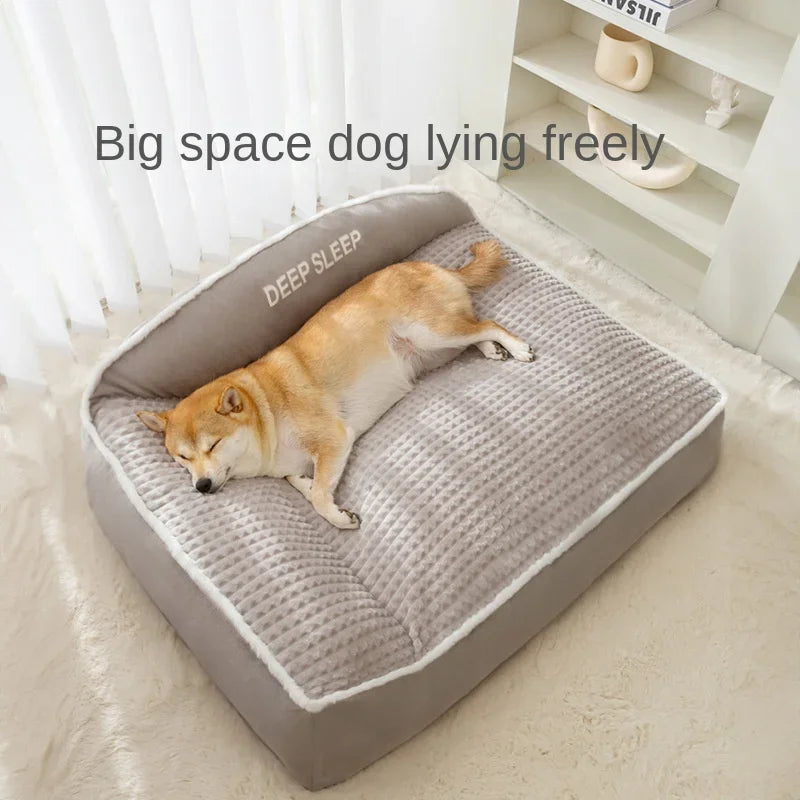 Autumn and Winter New Kennel Medium Large Dog Daikin Hair Nest Warm Thickened Cat Mattress Pet Daily Necessities Accessories