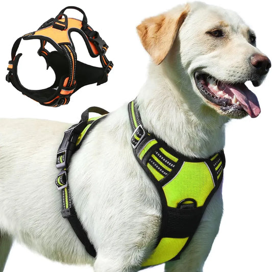 Big Dog No Pull Harness With Handle/Reflective Vest