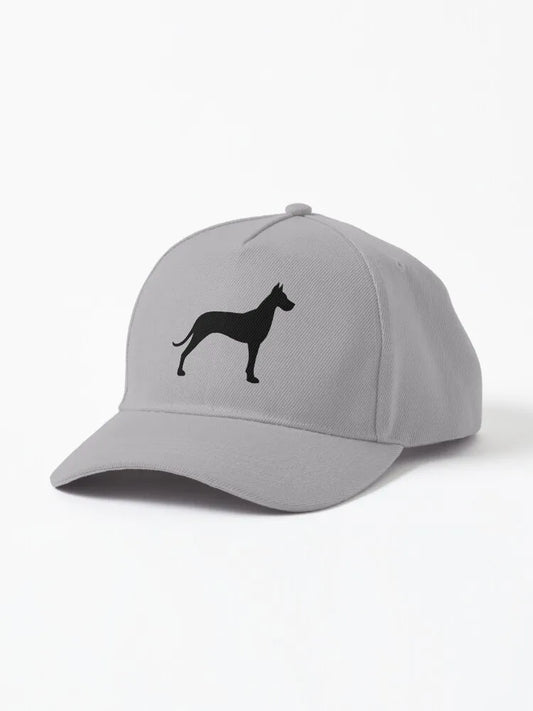 Great Dane Silhouette Baseball Cap