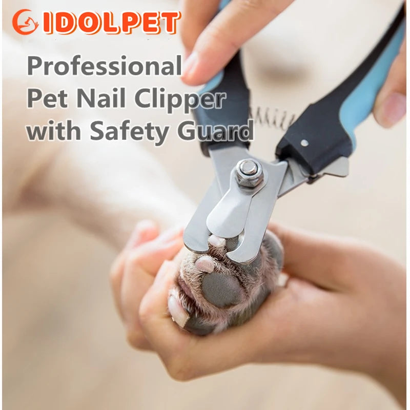 Professional Pet Nail Clipper with Safety Guard