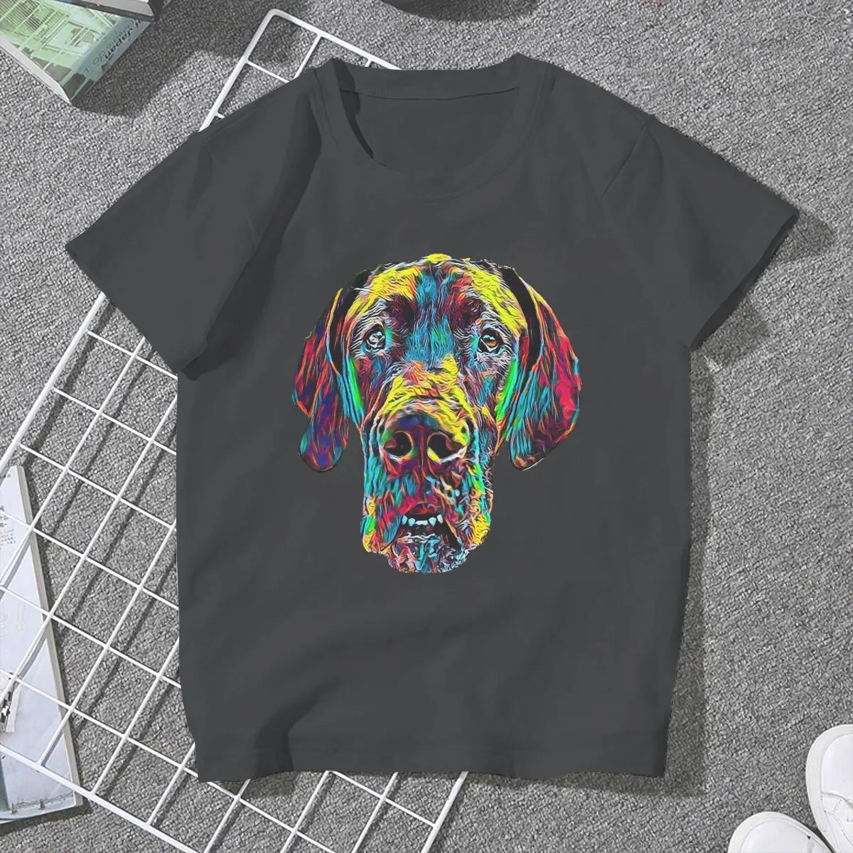 Great Dane T-Shirt Colorful Art