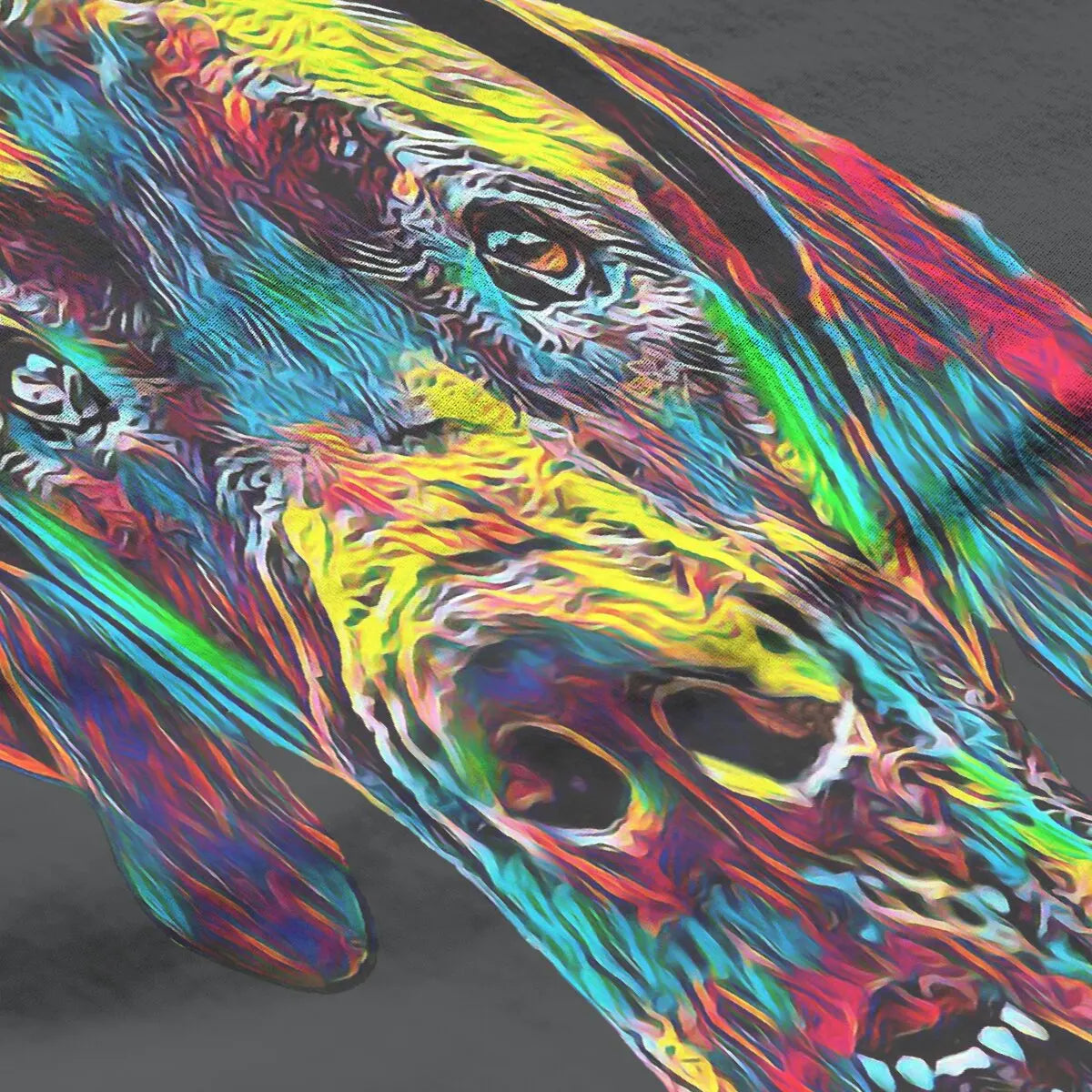 Great Dane T-Shirt Colorful Art