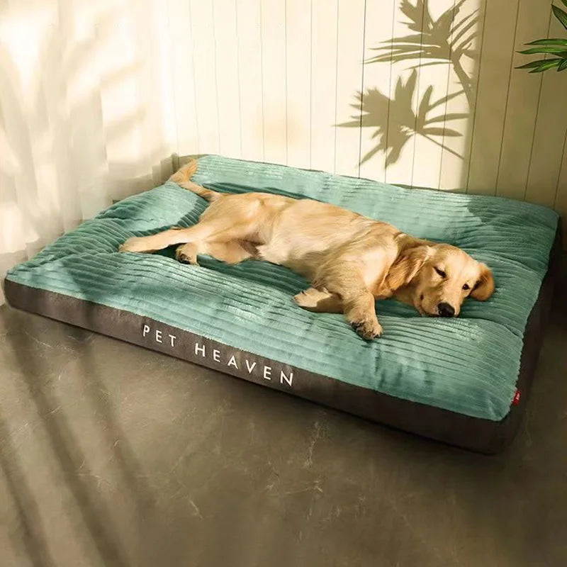 Large Corduroy Dog Bed