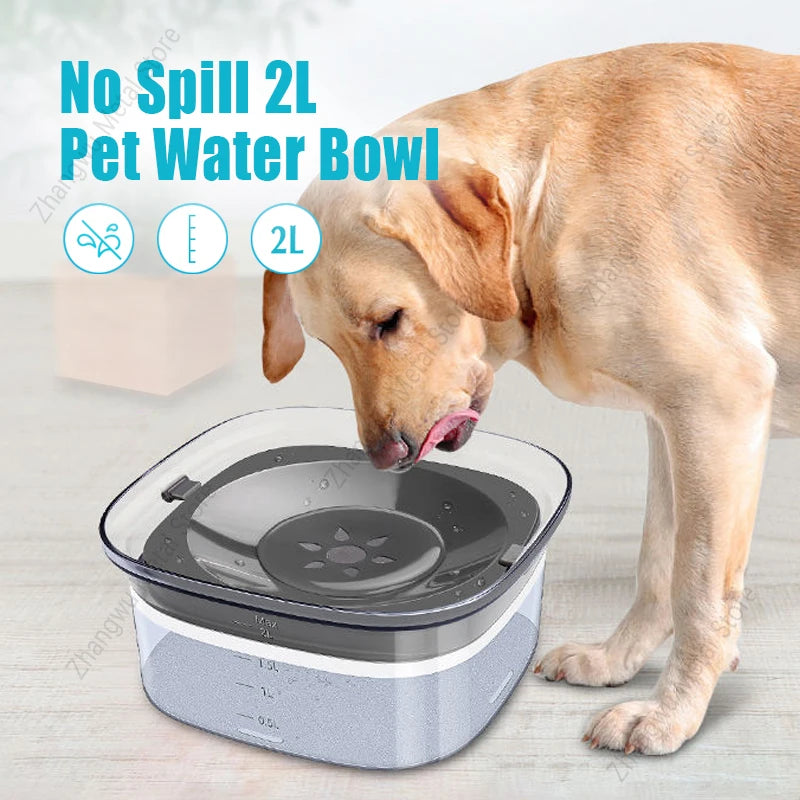 Anti-splash No-Spill Dog Water Bowl