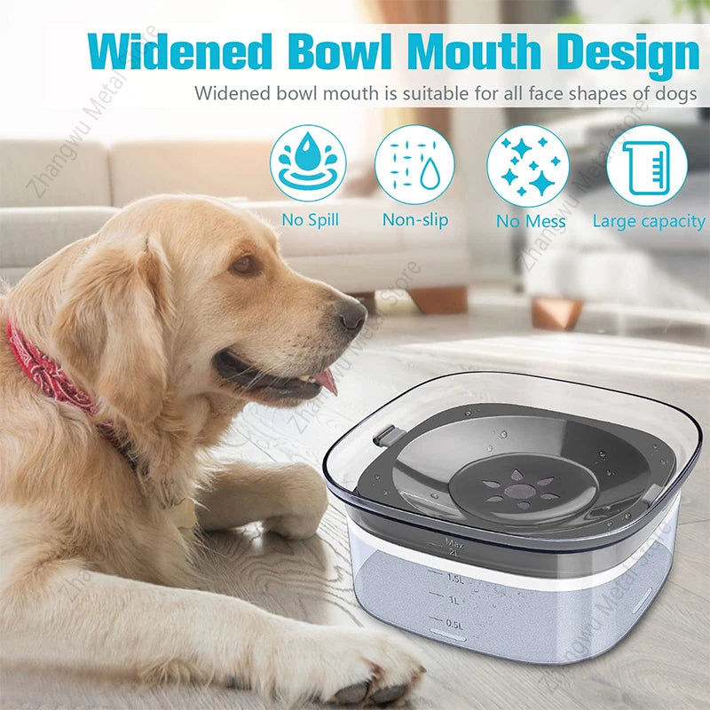 Anti-splash No-Spill Dog Water Bowl